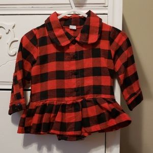 Plaid Onesie